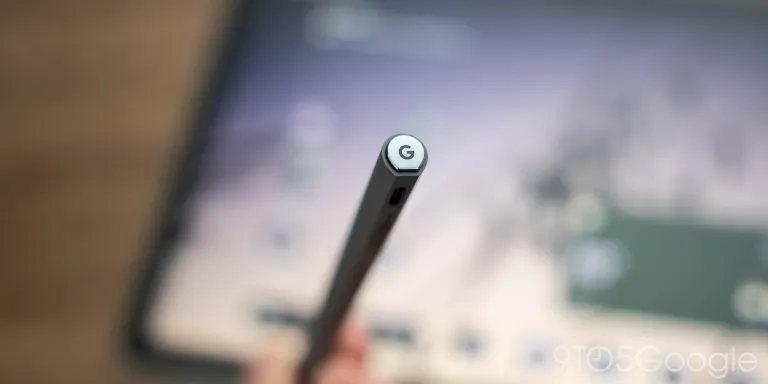 Google Pixel Tablet Pen bedieningselementen