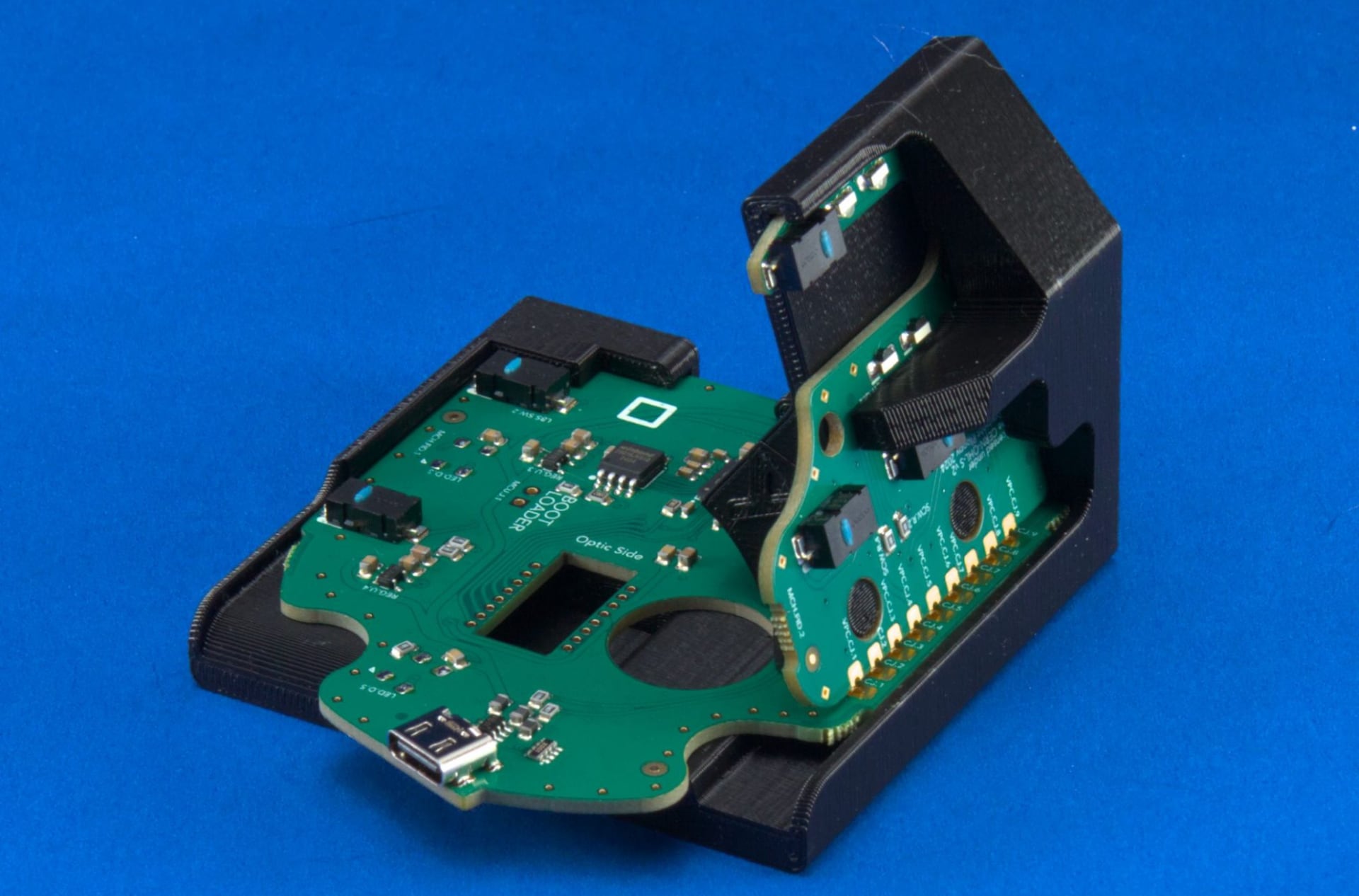 Ploopy Classic 2: een 3D-geprinte, optische trackball die kan worden gekocht voor $145-8 Trackball Classic 2 montageplaten. Illustratie: Ploopy