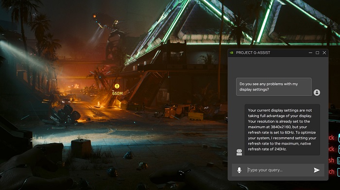 NVIDIA's Project G-Assist: een innovatieve AI die het spel aanpast, helpt met walkthroughs en alle nuances van het plot uitlegt.-10 NVIDIA's Project G-Assist: een innovatieve AI die het spel aanpast, helpt met walkthroughs en alle nuances van het plot uitlegt.-10