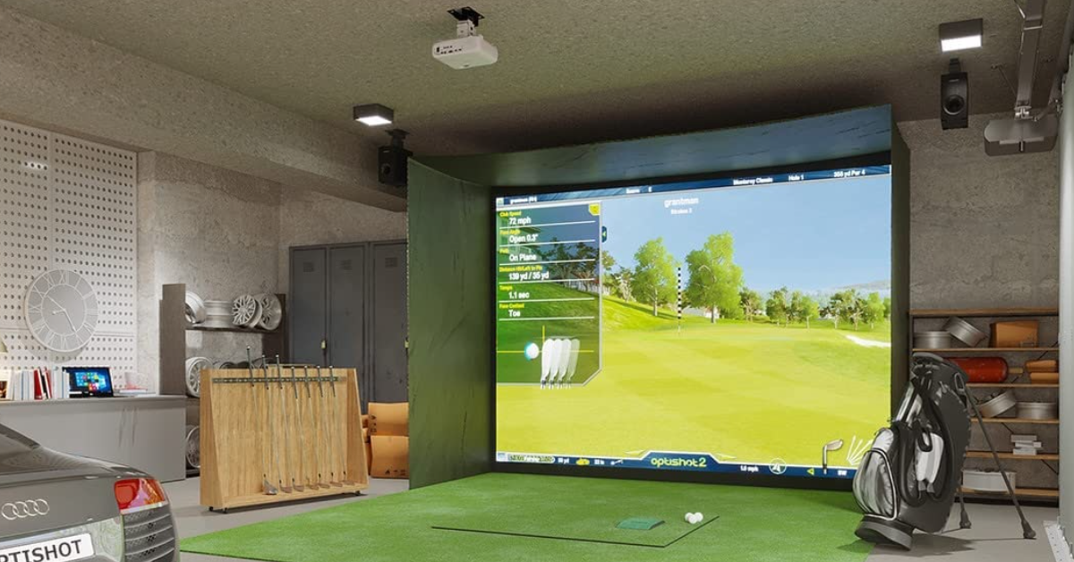 golfsimulator projector golfsimulator projector