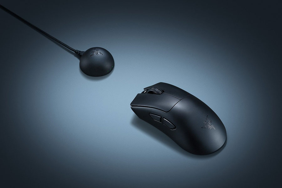 Bovenaanzicht van de Razer DeathAdder V4 Pro