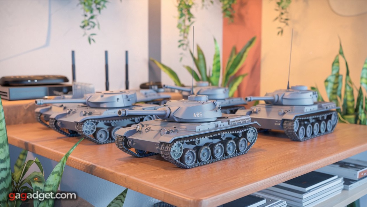 op afstand bediende tanks op afstand bediende tanks