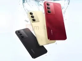 Realme 14x afbeeldingen in drie kleuren Realme 14x afbeeldingen in drie kleuren