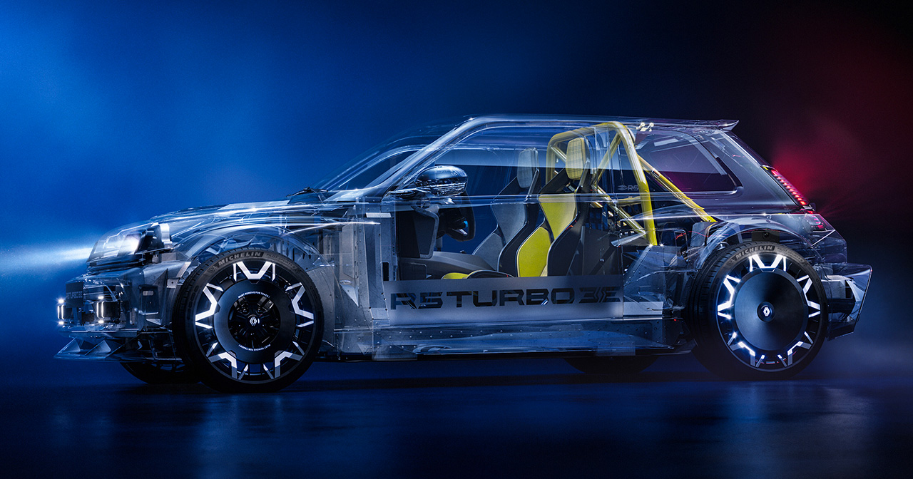 Renault 5 Turbo 3E Renault 5 Turbo 3E met supercar-styling