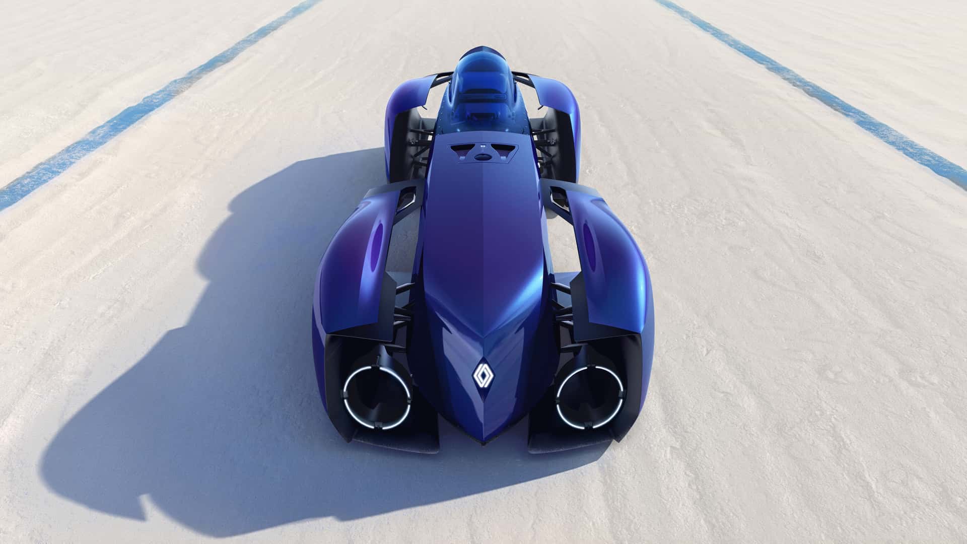 Algemeen beeld van de Renault Filante Record 2025 Algemeen beeld van de Renault Filante Record 2025