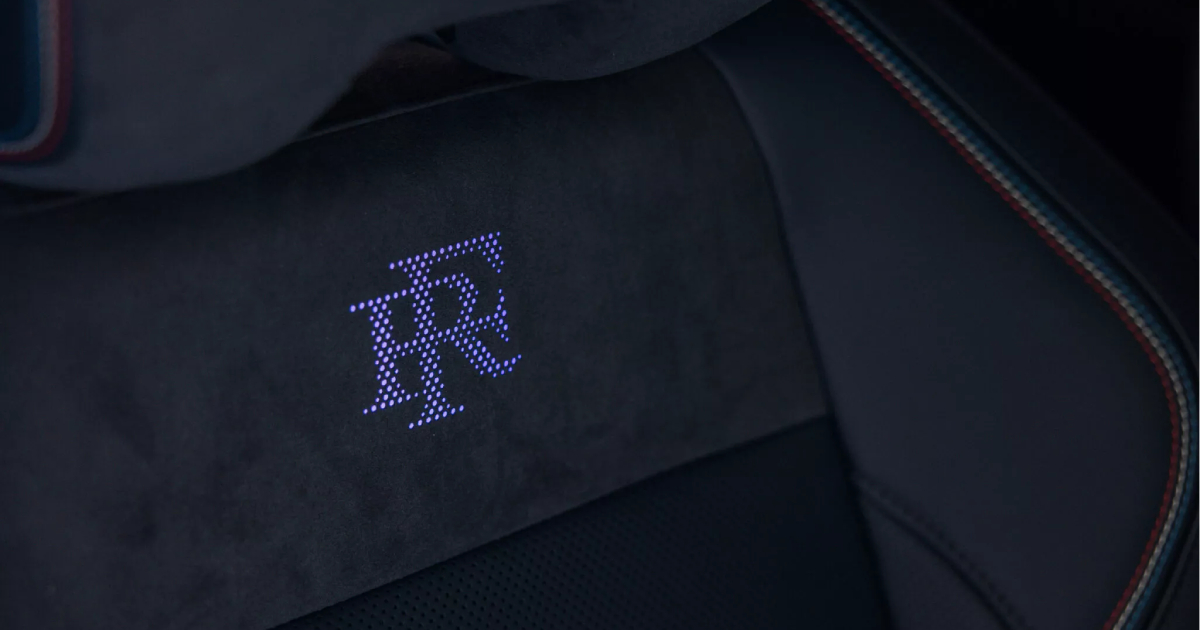 Afwerkingsdetails van de Renault Rafale