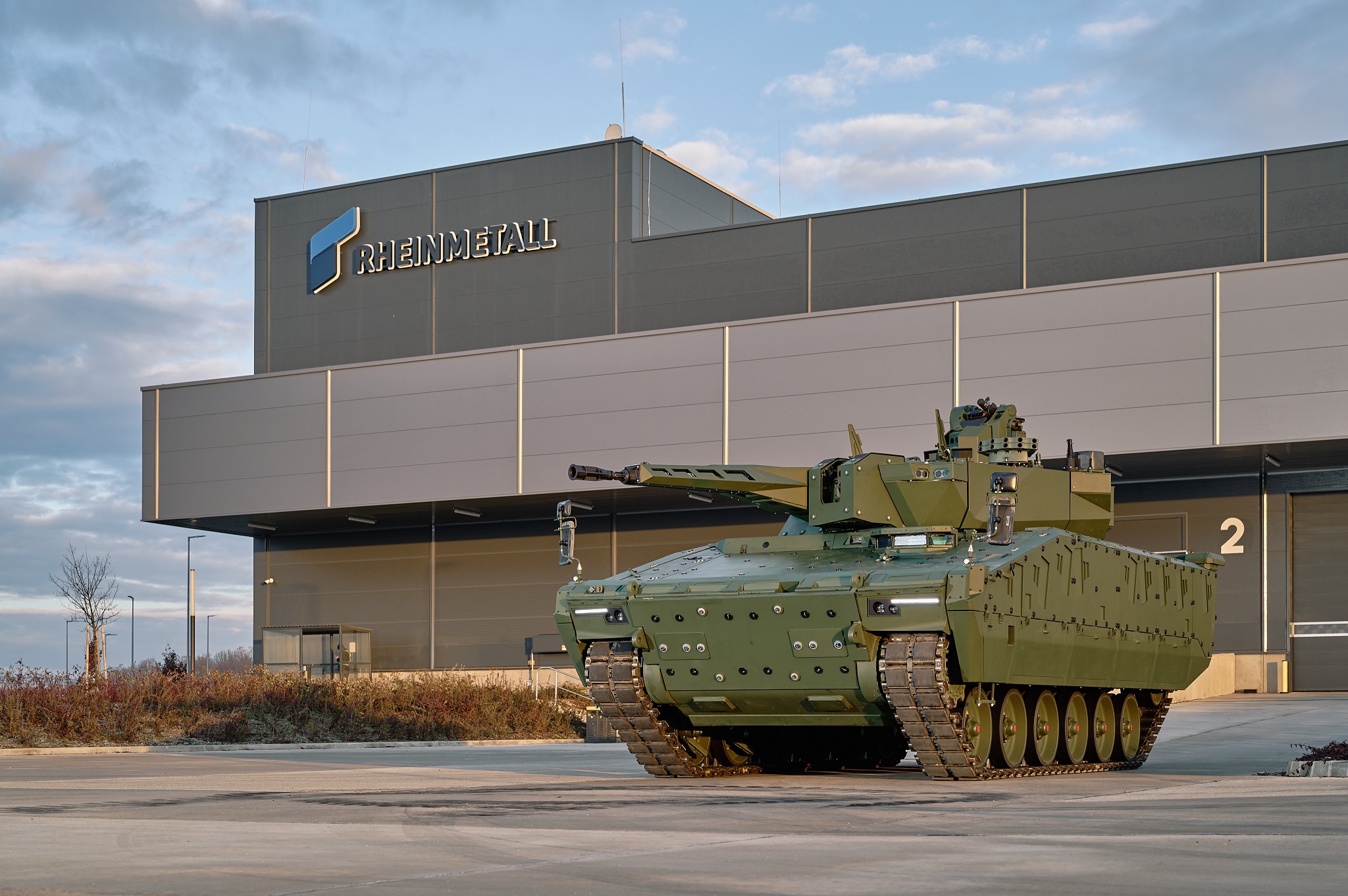 Lynx infanteriegevechtsvoertuig. Illustratie: Rheinmetall Lynx infanteriegevechtsvoertuig. Illustratie: Rheinmetall