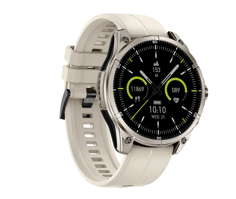 Zilveren Rollme GT 3 smartwatch Zilveren Rollme GT 3 smartwatch