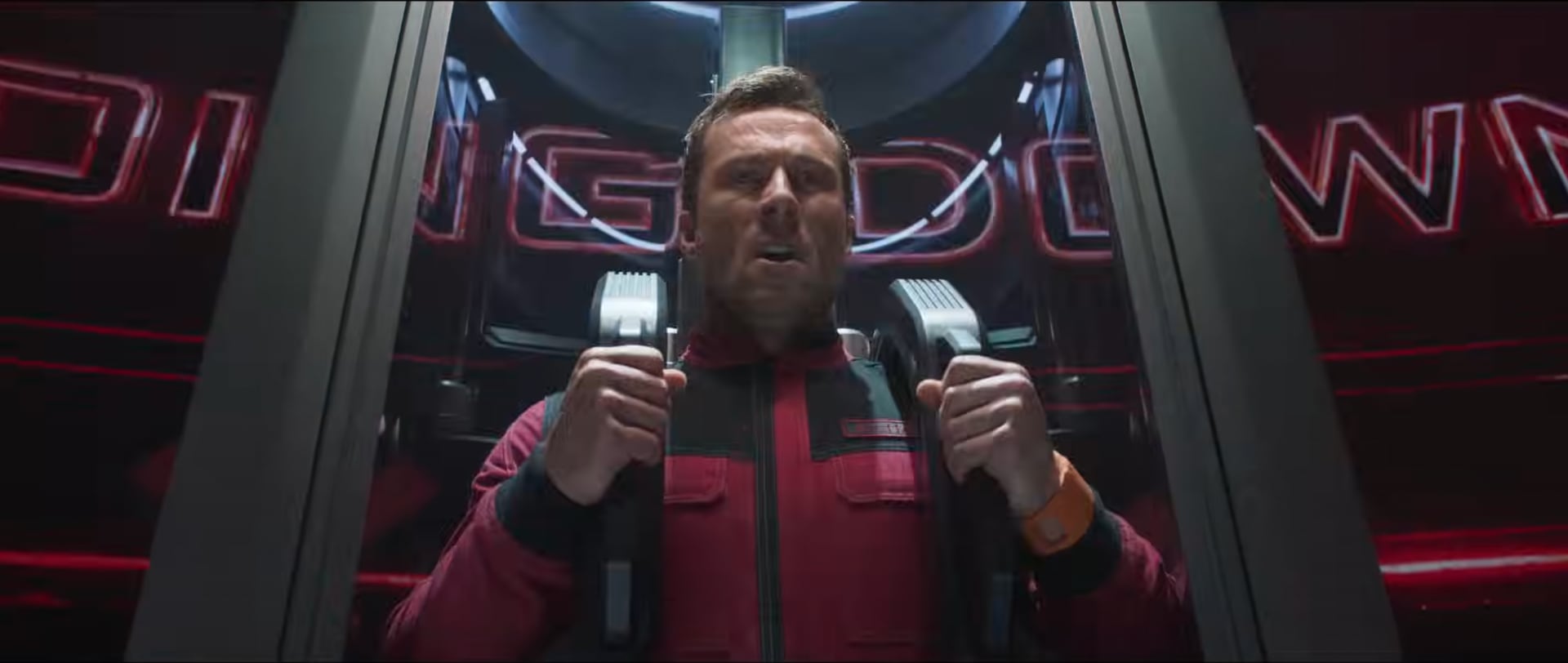 Een still uit de trailer voor Running Man 2025. Illustratie: Paramount Pictures