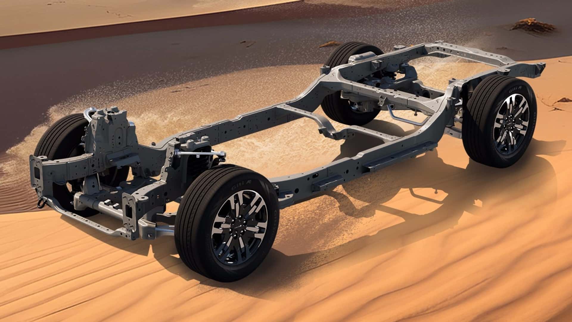 Maxus Interstellar X pick-up chassis
