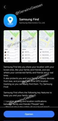 Nieuwe Samsung Find-interface in One UI 7 Nieuwe Samsung Find-interface in One UI 7