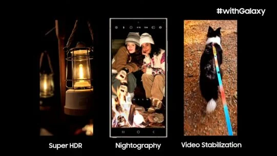 Samsung Galaxy S24 Super HDR Nachtografie Videostabilisatie Samsung Galaxy S24 Super HDR Nachtografie Videostabilisatie