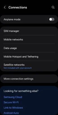 Satellietmeldingen instellen op Galaxy S24 Ultra Satellietmeldingen instellen op Galaxy S24 Ultra