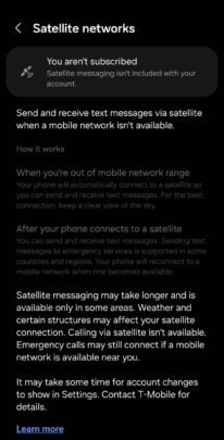 Satelliet sms-berichten instellen op Galaxy S24 Ultra Satelliet sms-berichten instellen op Galaxy S24 Ultra