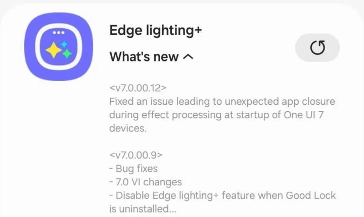 Edge Lighting+ 7.0.00.12 update Edge Lighting+ 7.0.00.12 update
