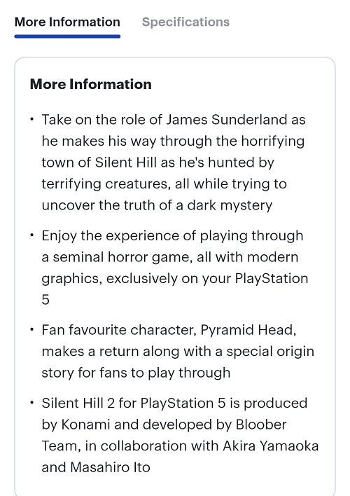 Misschien krijgt Pyramid Head meer screentime: studio Bloober Team kan de verhaallijn uitbreiden en de geschiedenis van het iconische monster uit Silent Hill 2 uit de doeken doen in de remake van de horrorfilm.-2 Misschien krijgt Pyramid Head meer screentime: studio Bloober Team kan de verhaallijn uitbreiden en de geschiedenis van het iconische monster uit Silent Hill 2 uit de doeken doen in de remake van de horrorfilm.-2