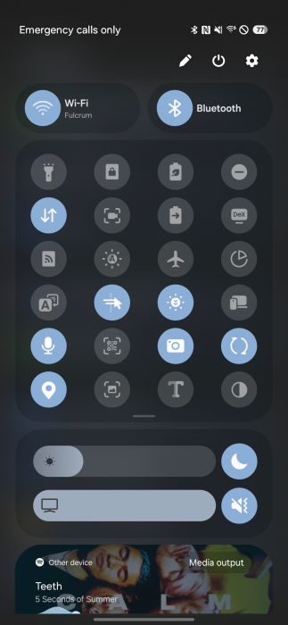 Instellen van One UI Instellen van One UI