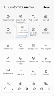 Samsung browser screenshot voor Galaxy Fold 7 (3)