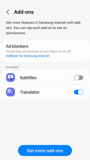 Samsung browser screenshot voor Galaxy Fold 7 (4)