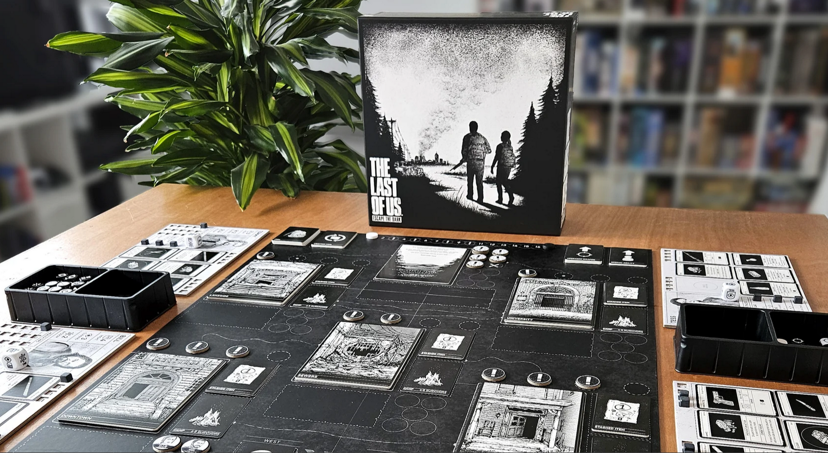 The Last of Us: Ontsnap aan de duisternis Illustratie van The Last of Us: Escape the Dark