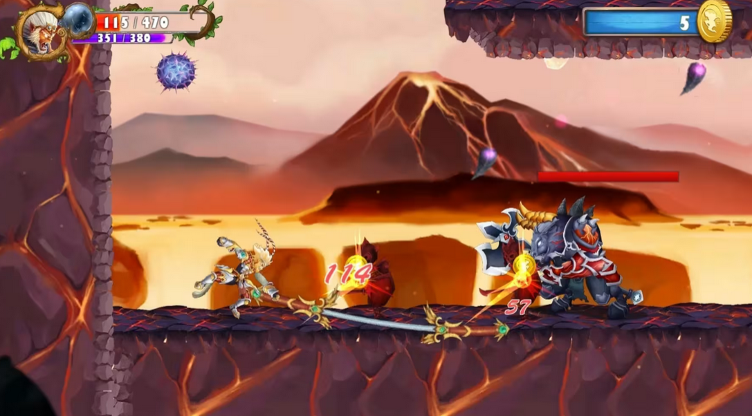 Screenshot van het spel Wukong Sun: Zwarte Legende 2 Screenshot van het spel Wukong Sun: Zwarte Legende 2