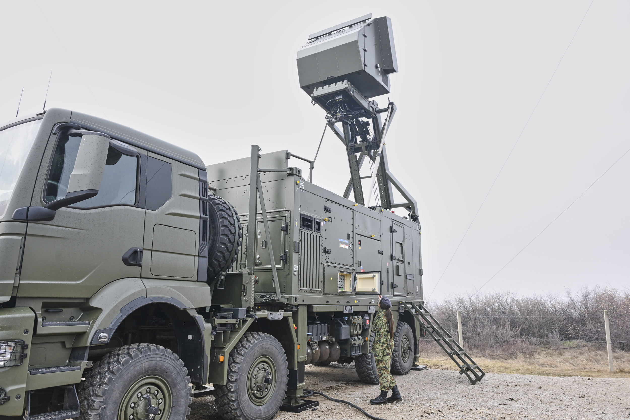 GM200 radar van het Servische leger GM200 radar van het Servische leger