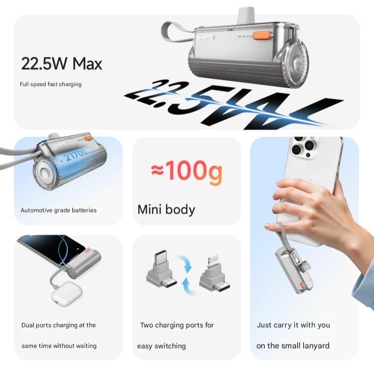 Power Bank Mini 2 van Sharge Power Bank Mini 2 van Sharge