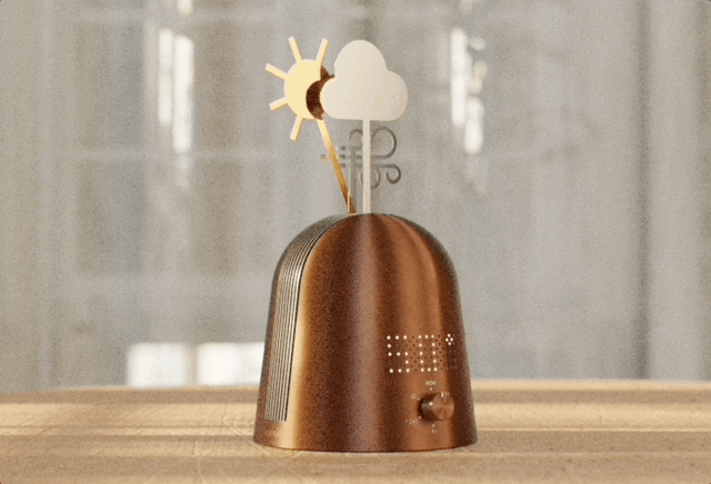 Animatie van Skymill werk