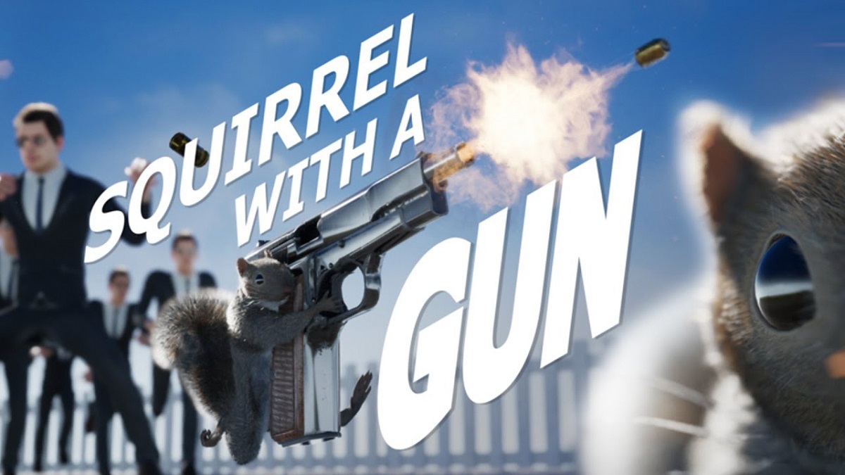 Een gekke eekhoorn ontsnapt uit een biolab: 14 minuten gameplay van de vermakelijke actie-platformgame Squirrel with a Gun wordt gepresenteerd