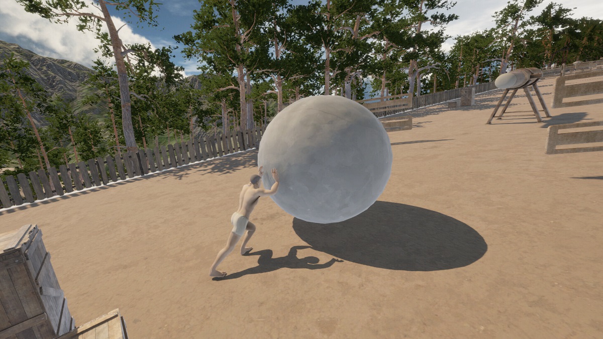 The Game of Sisyphus, een interpretatie van de oude Griekse legende over een bouwvakker die vervloekt is door de goden, is uitgebracht op Steam The Game of Sisyphus, een interpretatie van de oude Griekse legende over een bouwvakker die vervloekt is door de goden, is uitgebracht op Steam