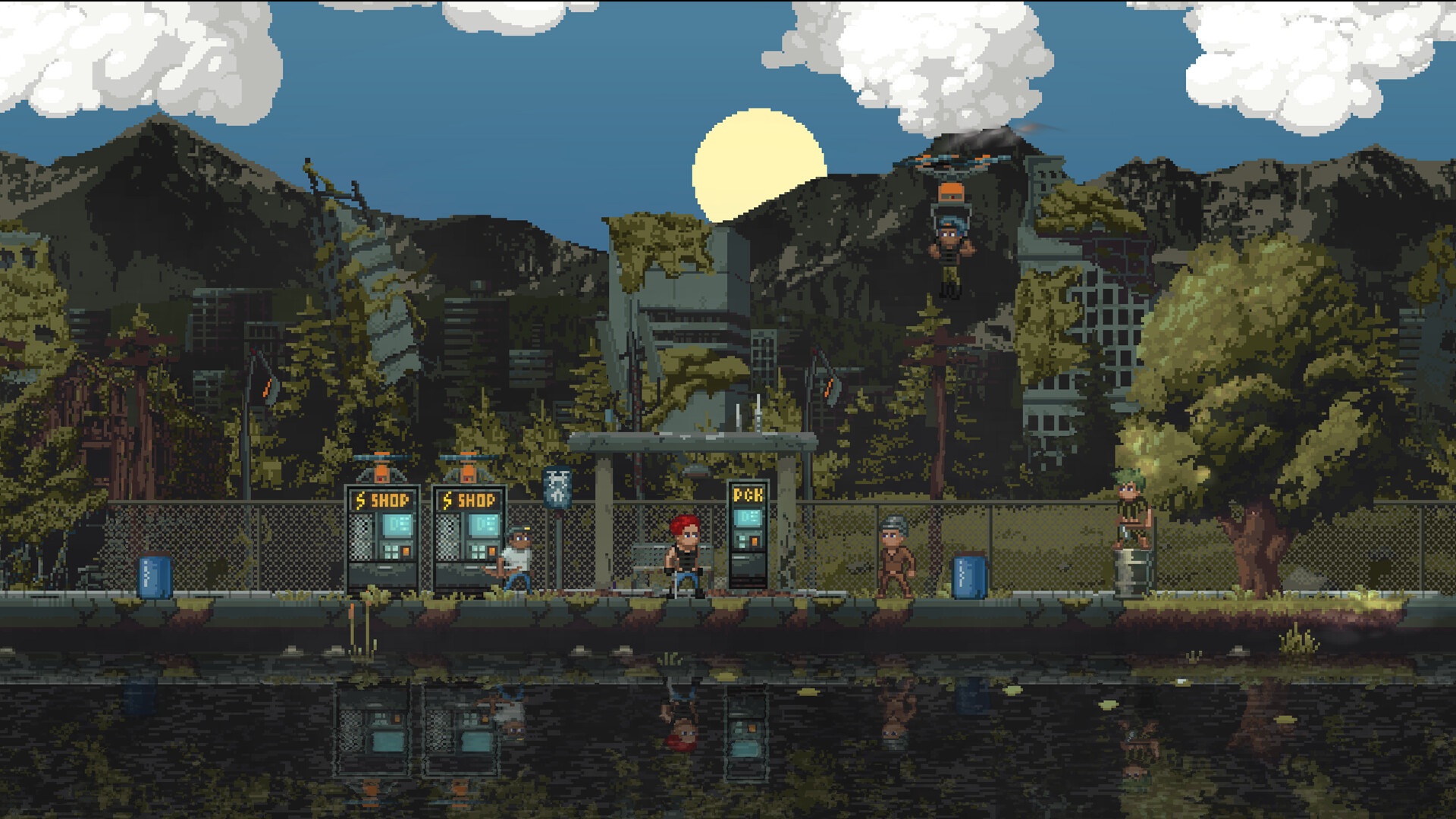 Still uit het spel Ruins To Fortress - overleven op het eiland Still uit het spel Ruins To Fortress - overleven op het eiland