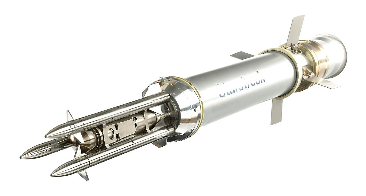 Starstreak raket De Starstreak-raket. Illustratie: Thales UK
