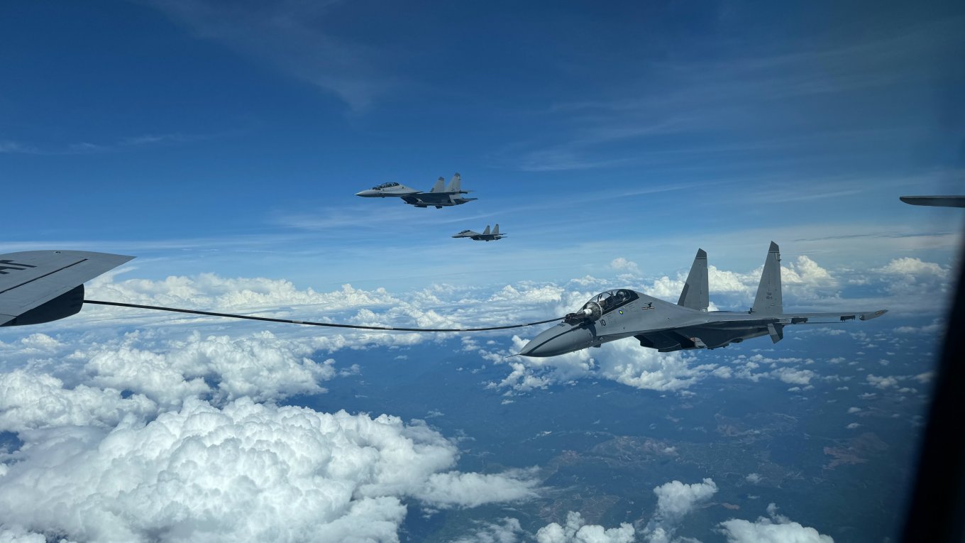 Su-30MKM. Illustratie: Maleisische luchtmacht