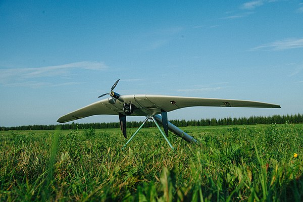 De Supercam S350 UAV. Illustratie: Wikipedia UAV Supercam S350