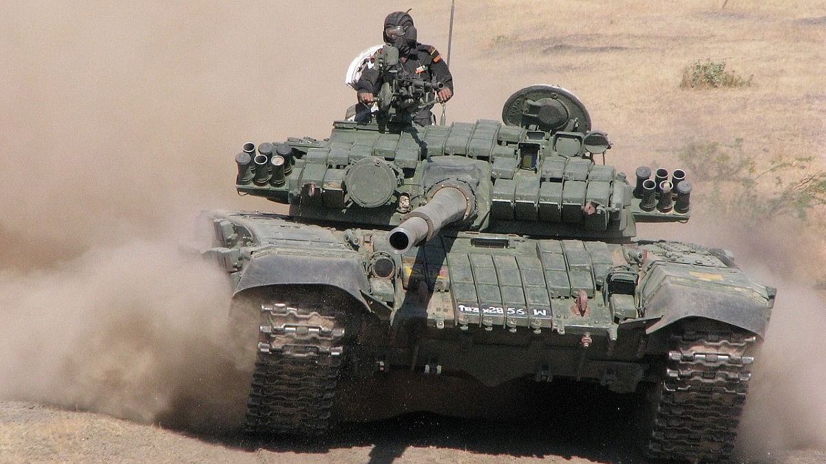Illustratie: Ministerie van Defensie van India Indiase tank T-72M1