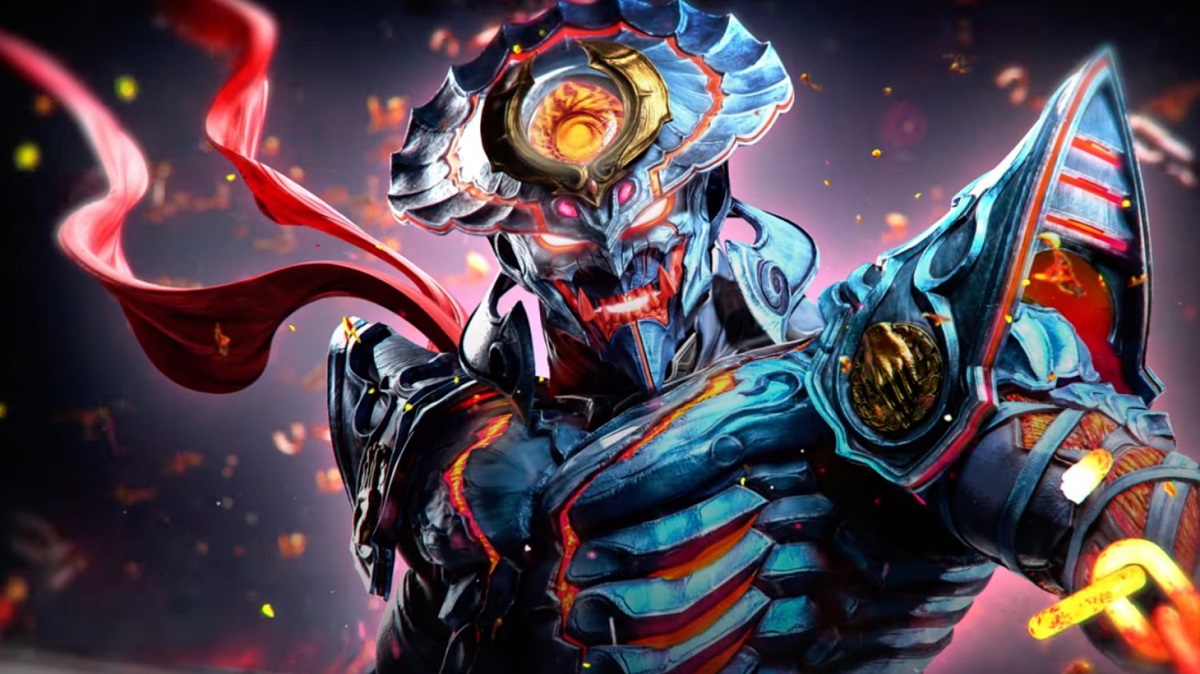 Mechanische ninja Yoshimitsu en zijn bloeddorstige zwaard in nieuwe Tekken 8 vechtgame trailer Mechanische ninja Yoshimitsu en zijn bloeddorstige zwaard in nieuwe Tekken 8 vechtgame trailer