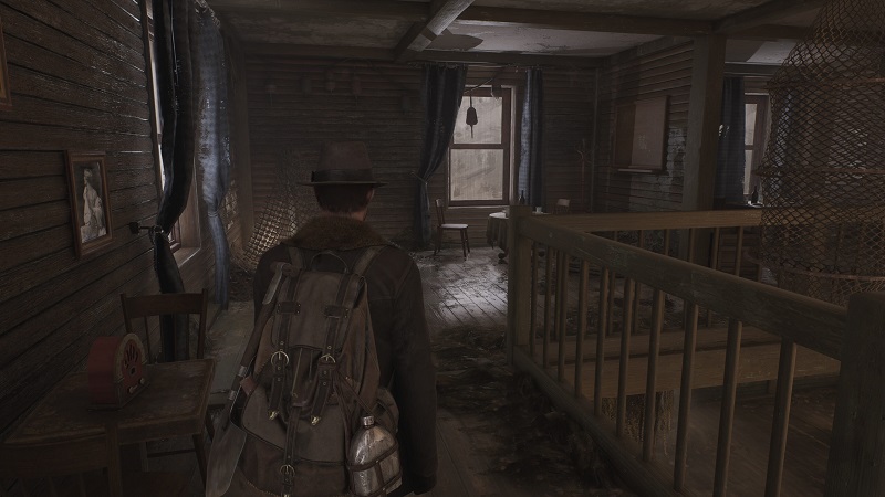 Een screenshot van de remaster van The Sinking City 2 Een screenshot van de remaster van The Sinking City 2