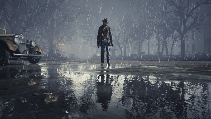 Screenshot in hoge resolutie van de remaster van The Sinking City Screenshot in hoge resolutie van de remaster van The Sinking City