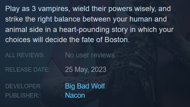 Niet langer een EGS exclusive. Vampire: The Masquerade - Swansong verschijnt in mei op Steam-2 Niet langer een EGS exclusive. Vampire: The Masquerade - Swansong verschijnt in mei op Steam-2