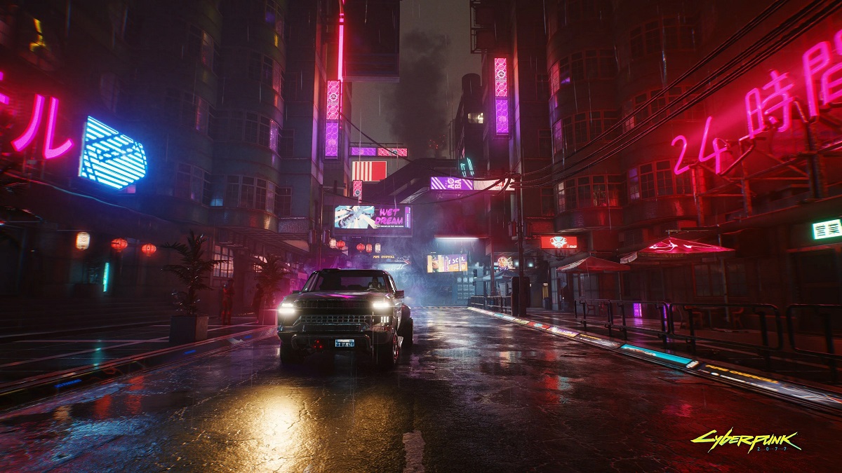 CD Projekt Red heeft een sfeervolle, dynamische wallpaper uitgebracht voor de Xbox Series met een panorama van de nachtelijke stad uit Cyberpunk 2077. CD Projekt Red heeft een sfeervolle, dynamische wallpaper uitgebracht voor de Xbox Series met een panorama van de nachtelijke stad uit Cyberpunk 2077.
