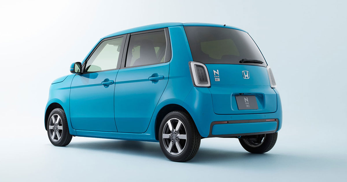 Honda N-One e: zijaanzicht