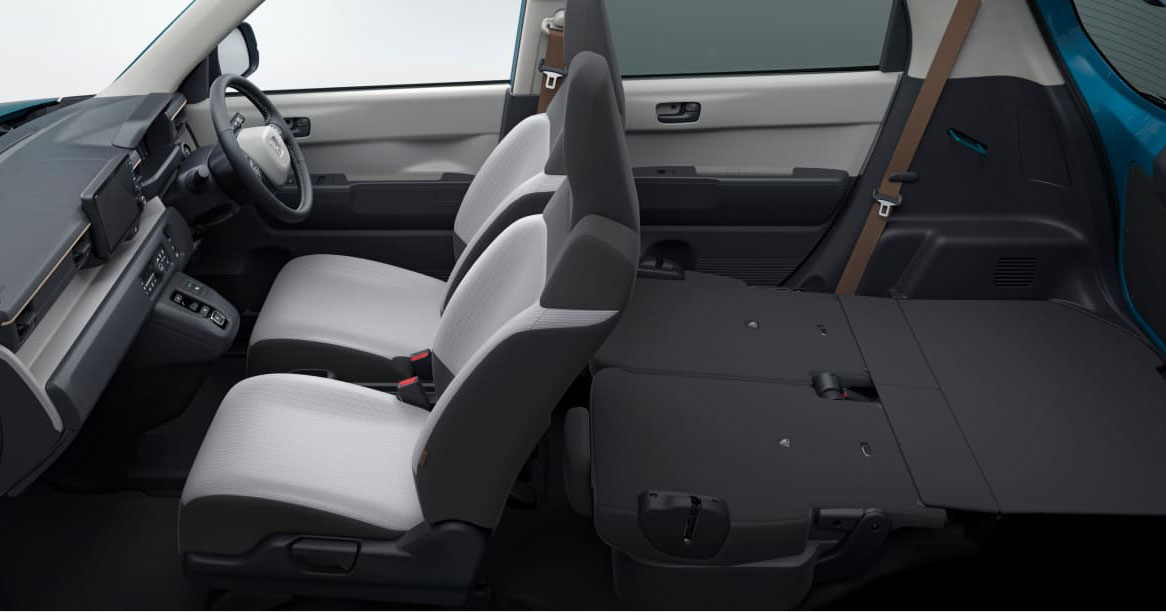 Honda N-One e achterstoelen: