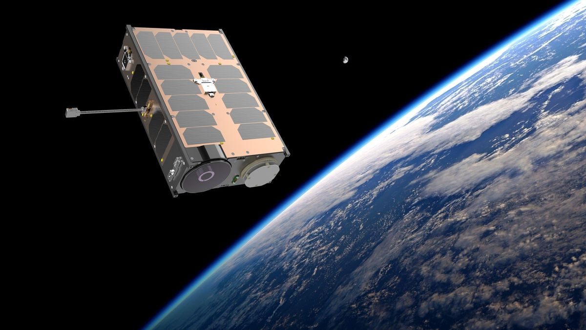 TROLL satelliet De TROLL-satelliet, die in een baan om de aarde werd gebracht