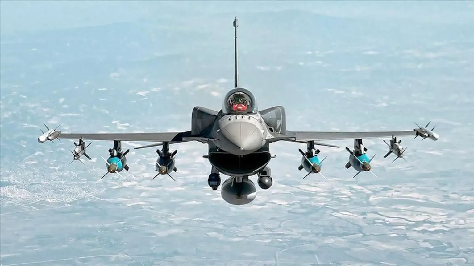 F-16 vliegtuigen Een F-16 vliegtuig. Illustratie: AFP