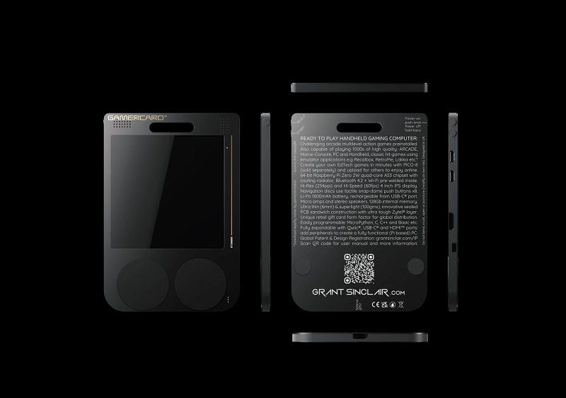 GamerCard met display