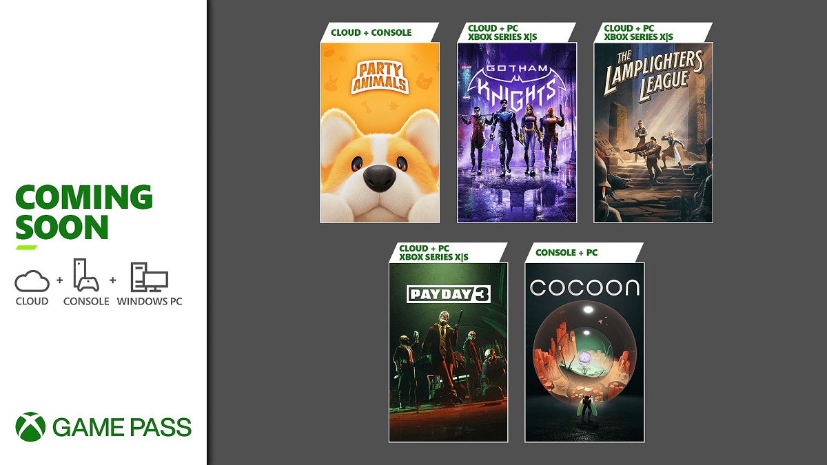 Lies of P, Payday 3 en Gotham Knights - een geweldig aanbod van Microsoft! De lijst met games die in de tweede helft van september en begin oktober beschikbaar zullen zijn op Xbox Game Pass is bekendgemaakt Lies of P, Payday 3 en Gotham Knights - een geweldig aanbod van Microsoft! De lijst met games die in de tweede helft van september en begin oktober beschikbaar zullen zijn op Xbox Game Pass is bekendgemaakt