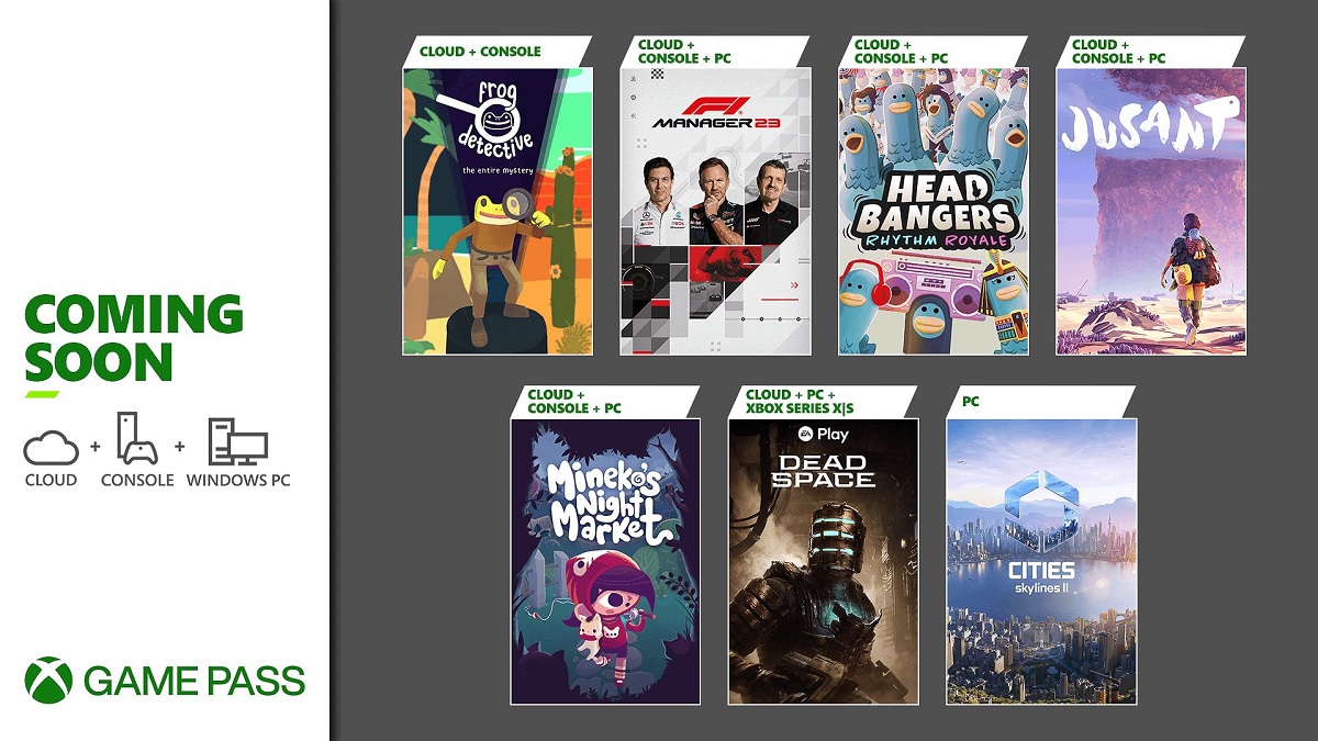 Dead Space remake, Cities: Skylines II, Like a Dragon: Ishin! en nog meer toffe games: de lijst met nieuwe releases in de Xbox Game Pass-catalogus voor de tweede helft van oktober is gepubliceerd. Dead Space remake, Cities: Skylines II, Like a Dragon: Ishin! en nog meer toffe games: de lijst met nieuwe releases in de Xbox Game Pass-catalogus voor de tweede helft van oktober is gepubliceerd.