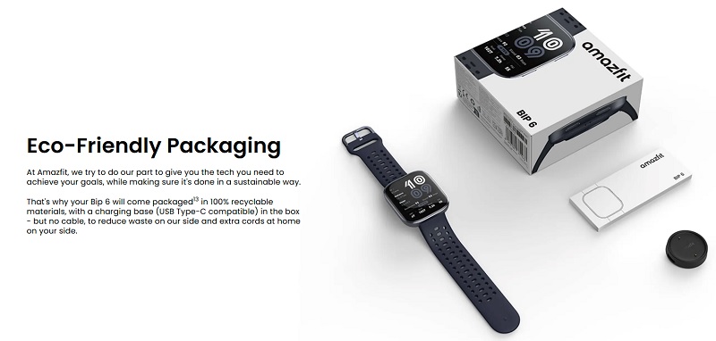 Amazfit Bip 6 met Bluetooth-functie Amazfit Bip 6 met Bluetooth-functie