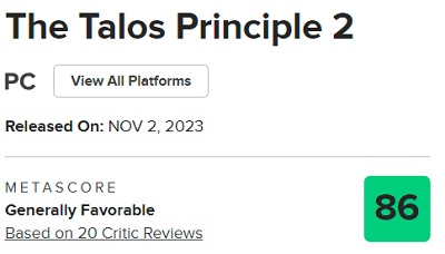 Een prachtig puzzelspel met diepe betekenis: critici zijn lovend over The Talos Principle 2 en geven het spel hoge scores-3 Een prachtig puzzelspel met diepe betekenis: critici zijn lovend over The Talos Principle 2 en geven het spel hoge scores-3
