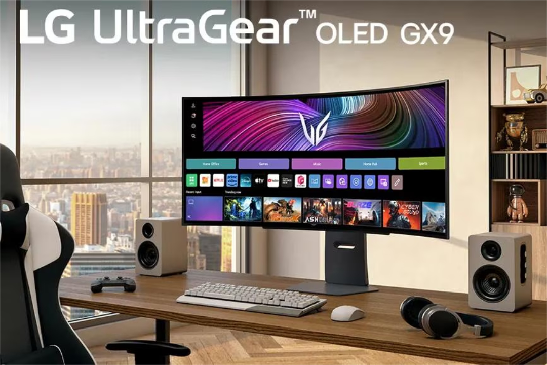UltraGear OLED 45GX90SA onderaanzicht UltraGear OLED 45GX90SA onderaanzicht
